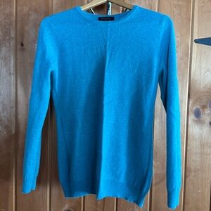Teal green cashmere sweater sz small